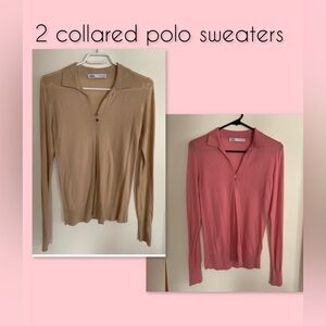 Zara polo lightweight sweaters